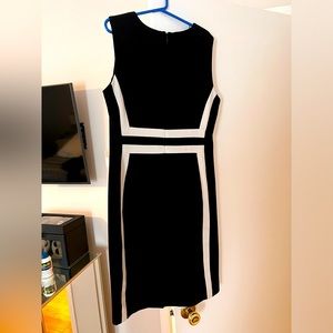 Black and White Calvin Klein Dress